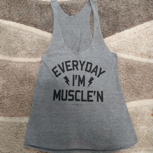 Cute grey tank top by everfitte